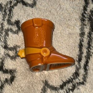 Disney Pixar Woody ceramic boot toothpick holder